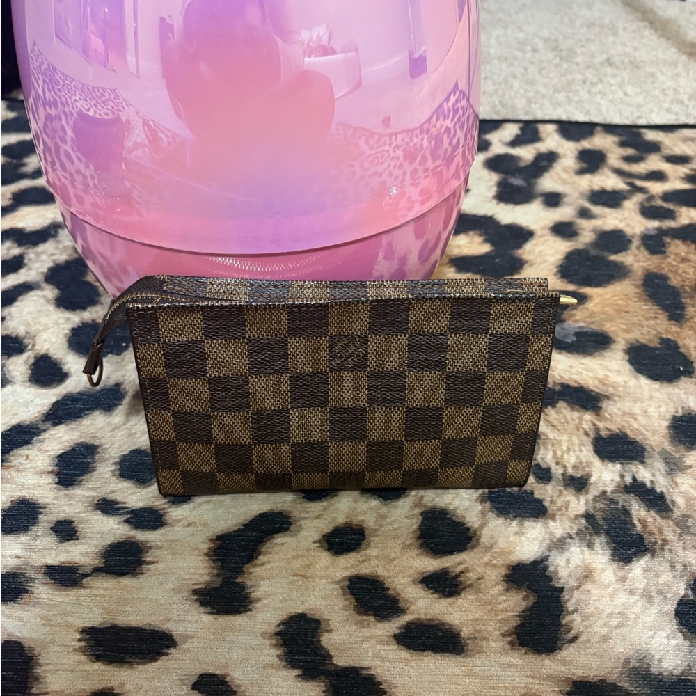 Louis Vuitton Brown Checkered Wallet